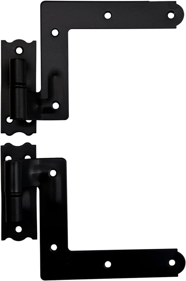 QCAA Steel Blind Shutter Hinge for Wood Frame & Brick, 1-1/16", Power