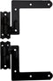 QCAA Steel Blind Shutter Hinge for Wood Frame & Brick, 1-1/16", Power