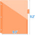 Forvencer 8 Pack Dividers with Pockets, 8 Tab Dividers for 3 Ring Binder, Premium Quality