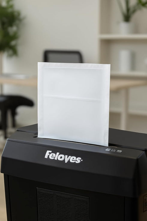 Seusoon 20/25/30 Pack Office-30Pack Shredder Lubricant Sheets Options WaxBased Sharpening & Cleaning Sheets Reduces