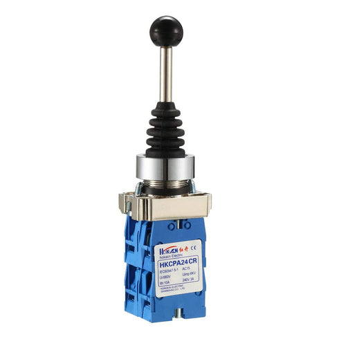 uxcell Joystick Switch Controllers: 4 Position 4NO Momentary Type 150V/250V/600V 22mm Panel Mount