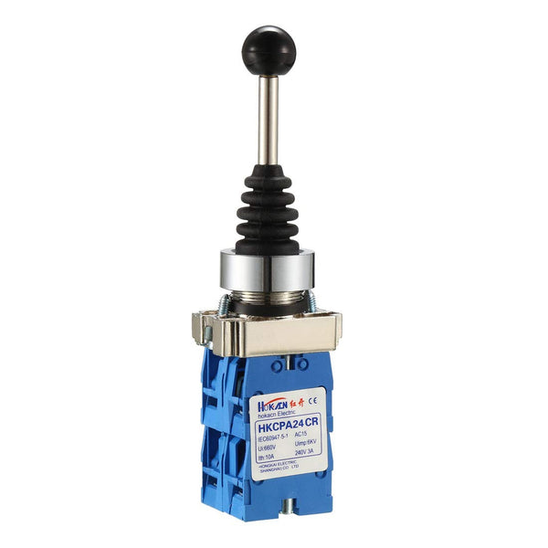 uxcell Joystick Switch Controllers: 4 Position 4NO Momentary Type 150V/250V/600V 22mm Panel Mount