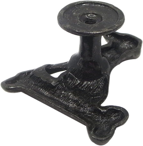 Dog Knob Cabinet Knobs, 6 Pcs Animal Single Hole Handle in Ancient Tin Color for Furniture Door Cabinet Hardware