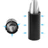 Unlorspy 2PCS 12.7mm (1/2") 10mm (25/64") Router Conversion Chuck Adapter to Black Carbon Steel Router Collet Converter