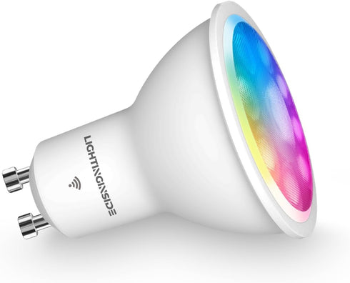 GU10 Smart Light Bulb 50W Equivalent, 38Beam Angle, Compatible with Alexa/Google Assistant/Smart