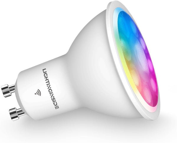 GU10 Smart Light Bulb 50W Equivalent, 38Beam Angle, Compatible with Alexa/Google Assistant/Smart
