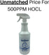 Hypochlorous Acid Spray - 500PPM 32oz Bottle For Cleaning - Dental & Medical Professionals Choice - All Natural HOCL Surface Cleaner - ULV Fogger Solution - Convenient Spray Bottle | Made In USA