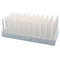Plastic Test Tube Stand for Drying Test Tube 6x11 (White, 66-Well)