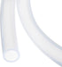 3.3ft 1" ID x 1-1/8" OD Clear Silicone Tubing, Industrial Plastic Tubing for Pump Siphoning Draining Irrigation