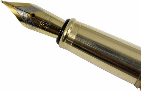 High Grade Wooden Fountain Pen - Brown Wood, 0.7mm, Business Office Supplies, Handcrafted
