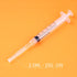 2.5ml Syringe with Needle - 25G Needle 20-Pack Individually packed Suitable for use in industrial laboratories