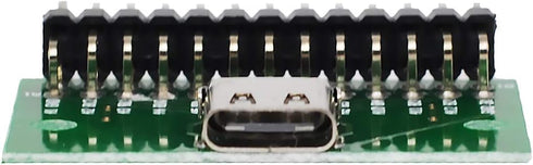 WLGQ 3.1 2.54mm USB Type-C Test Board with PCB Test Socket | Pitch Header | USB-C Motherboard Diagnostic Tool