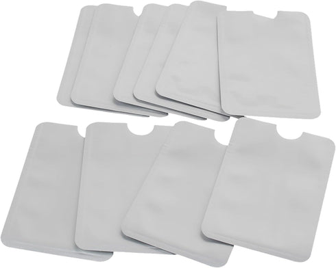 RDEXP RFID Blocking Sleeve Holder - Credit Card Secure Protector, Pack of 10