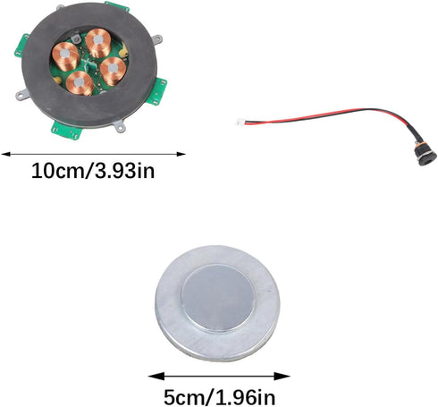 DOPNMUH 500g (500g) Magnetic Levitation Kit, Magnetic Levitation Display Stand, Floating Module with LED Lamp, Floating