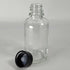 Bioll 30ml (1 oz) Glass Bottle, Essential Oil Bottle with Lid for Perfume, Aromatherapy, Lab Refillable Sample Vials -