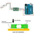 ShangHJ 4 Sets Digital Load Cell Weight Sensor + HX711 ADC Module for Arduino DIY Kitchen Scale Kit (10kg)