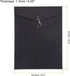 PATIKIL String File Folders 10 Pack A4 Size Document Letter Organizer Holder Filing Envelopes Jacket for Office, Black by PATIKIL