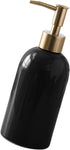 GREYWAWA Bathroom Shampoo Bottle Ceramic Hand Sanitizers Press for Shampoo Shower Gel Lotion Bathroom Accessories
