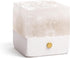 (1 Nature Crystal Passive Diffuser with Light Stone Essential Oil Diffuser Hand Carved Selenite Stone Night Light