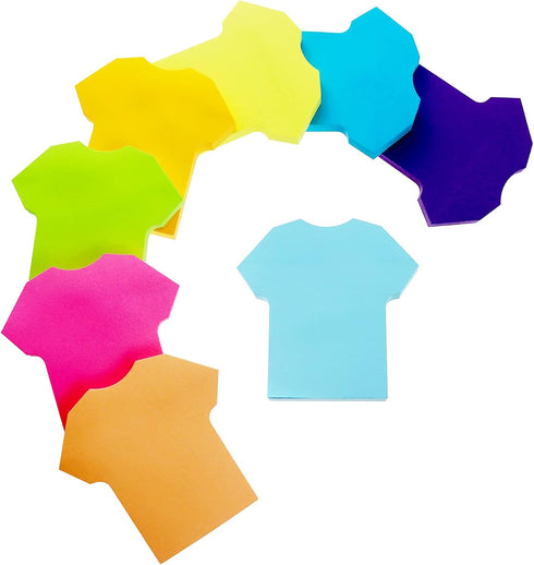 Sticky Notes, 560 Sheets, 3 × 3 Inches, Short Sleeve Shape Self Sticky Notes Pad, Bright Colors for Home Office