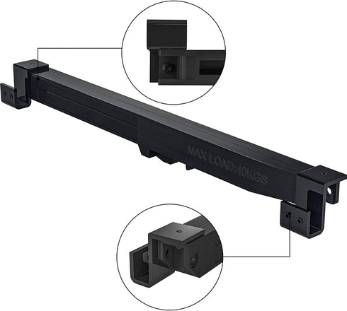 SMARTSTANDARD Barn Door Soft Close Kit - 2PCS for Doors Weighing up to 88 Pounds, Upgrade Version