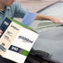 TaskBrand N-V040CGB V40 10 11.5 Inches, 200 Blue Value Series Center Pull Wiper Sheets, All-Purpose Disposable Cleaning