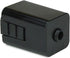 120V 2 H880-BK H System Single Circuit Pendant Track Adapter - for Pendant with Wire Cord AMP (Black)