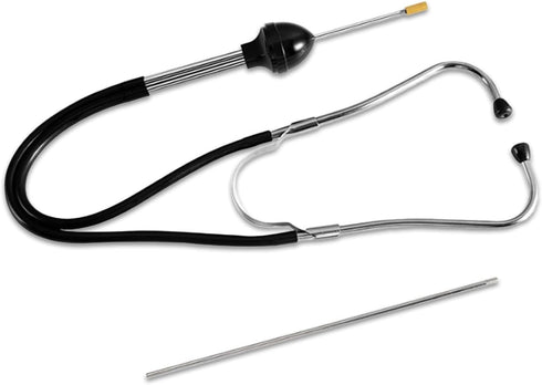 KITUREK Automotive Mechanic Stethoscope Kit, Engine Diagnostic Controller Tester, 2 Metal Probes, 12