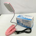 anso 28 Flexible USB Battery Power LED Light Clip-on Bedside Table Light Goose Neck Desk Lamp (White)