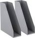 carrotez Open Front Magazine File Holder, Plastic Vertical File Organizers for Desk, Office Organization Essentials,