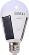 Solar Light Bulbs, Emergency Solar Rechargeable, Outdoor Waterproof Camping Lamps, Portable LED for Tent, 12W