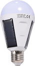 Solar Light Bulbs, Emergency Solar Rechargeable, Outdoor Waterproof Camping Lamps, Portable LED for Tent, 12W