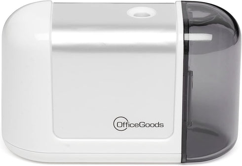 OfficeGoods Mini-Pro Electric Pencil Sharpener, Cordless Portable Battery Operated Sharpener for Home, Office & School