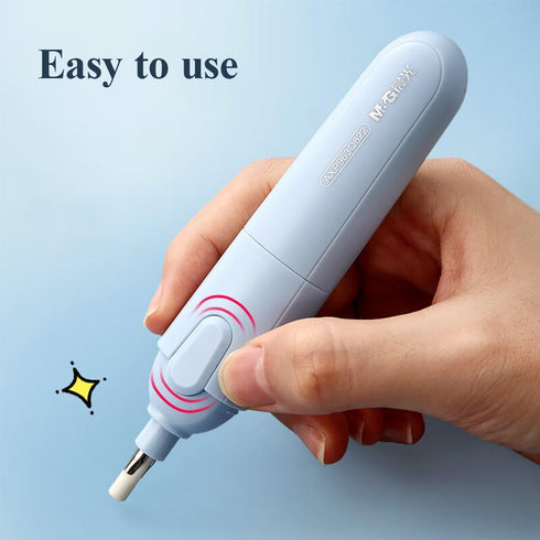 M&G Electric Eraser for Artists, Rechargeable with 60 Eraser Refills, Battery Operated for Drafting and Sketching