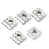 uxcell Slide in T-Nut, M6 Threaded for 3030 Series Aluminum Extrusions, Pack of 20