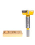 Carbide Forstner Drill Bit (1-5/8''), Carbon Steel Suitable for Fine Woodworking and Cabinet Making