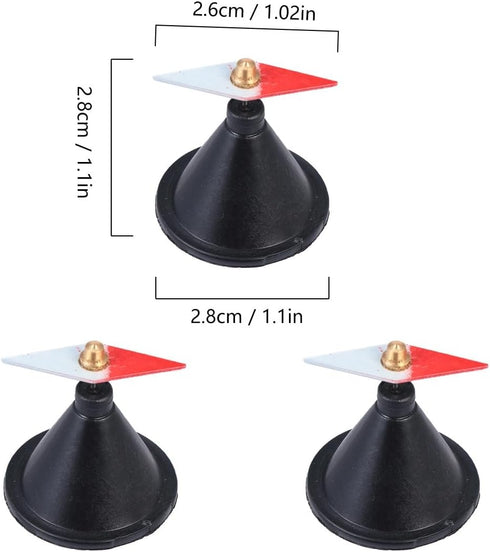 ULTECHNOVO Wing-Shaped Magnetic Needle Science Teaching Aid with Stand for Electromagnetic Induction Demonstration