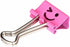 NUOBESTY 40pcs Black Smiling Binder Clips, Paper File Clips for Folders, Mini Binder Clips