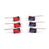 6Pcs V-153-1C25 Micro Limit Switch, Long Straight Hinge Lever Arm SPDT for Arduino (Pack of 6)