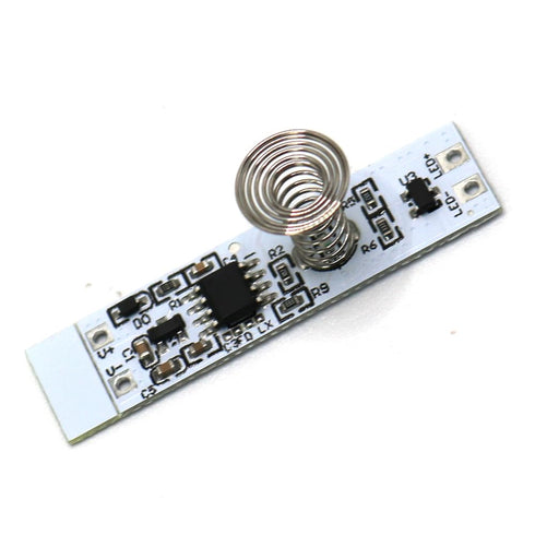 generic Dimmer Capacitive Touch Sensor Switch Spiral Spring Switch Suitable for Control Switch, Smart Home Light Strip