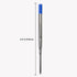 Monteverde Soft Ballpoint Refill (to fit Parker), Extra Fine Point, Blue/Black
