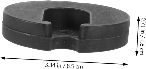 Weighted Iron Base for Floor Lamp and Desk Lamp Replacement Round Design for Stability Compact Chassis for Compatible