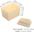 Toyvian Tofu Press Mold Bean Curd Maker Kit with Cheese Cloth Food Grade Plastic Tofu Presser Firm Texture Easy