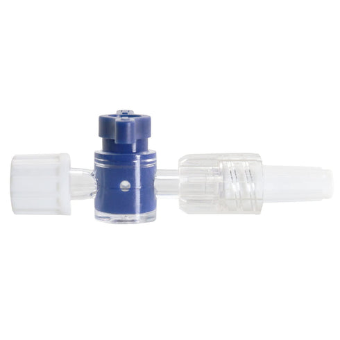 6pcs Disposable Medical Valve 2-Way Stopcocks with Luer Connections Male Lock for School Projects, Hobbies DIY Experimental Research Projects