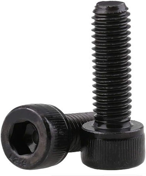 FullerKreg M4-0.7 x 10mm Alloy Steel Socket Cap Screw, (Pkg of 100), Hex Drive, Class 12.9, Black Oxide