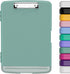 Hongri Plastic Clipboard with Storage - Heavy Duty Side Opening Clipboard with Slim Storage Box (Green)