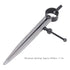Dovetail Guide, Flat Leg Spring Marking Gauge 7.1in Adjustable Carbon Steel Woodworking Dividers Compass Caliper