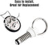 4PCS FERRODAY Corny Keg Pressure Relief Valve, Plastic Ball Lock Keg Lid Relief Valve for Cornelius Corny Keg Lid