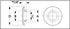 Caplugs Flush Mount Black Plastic Body and Sheet Metal Hole Plug, 0.5 inch, Qty 25