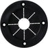 Extreme Max 3005.2172.5 Rigging Grommet - 2", Black, Pack of 5